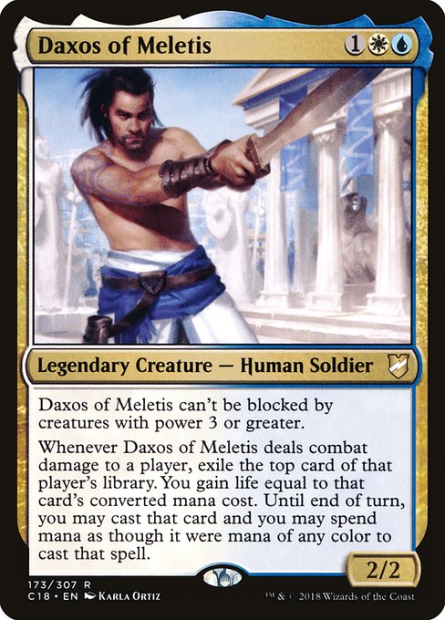 Magic the Gathering Card - Daxos of Meletis - MTG Circle
