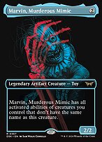 Magic the Gathering Card - Marvin, Murderous Mimic - MTG Circle