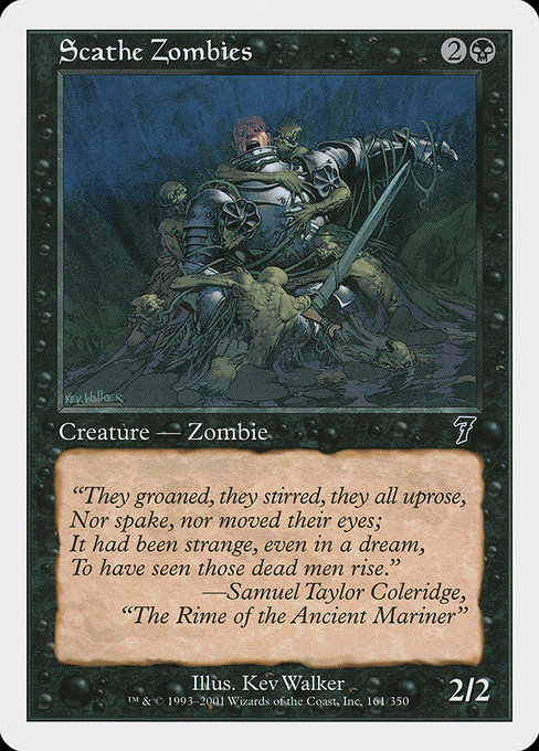 Magic the Gathering Card - Scathe Zombies - MTG Circle