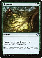 Magic the Gathering Card - Regrowth - MTG Circle