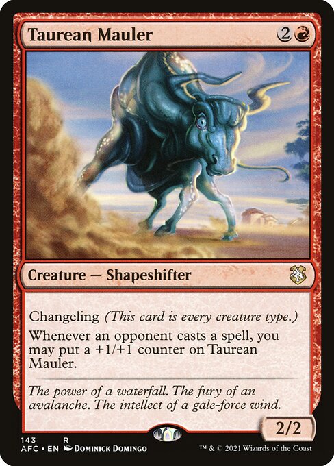 Magic the Gathering Card - Taurean Mauler - MTG Circle