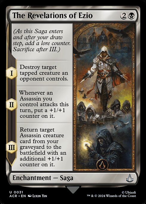 Magic the Gathering Card - The Revelations of Ezio - MTG Circle