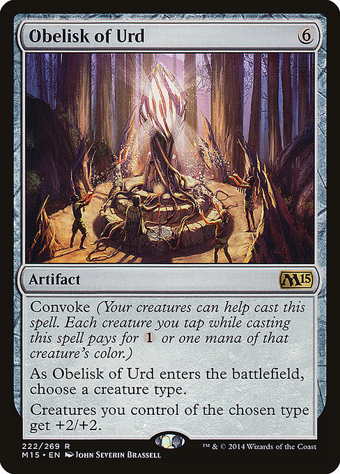 Magic the Gathering Card - Obelisk of Urd - MTG Circle
