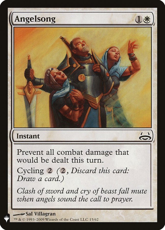 Magic the Gathering Card - Angelsong - MTG Circle