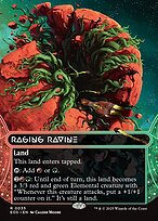 Magic the Gathering Card - Raging Ravine - MTG Circle