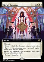 Magic the Gathering Card - Kayla's Command - MTG Circle