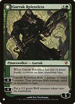 Magic the Gathering Card - Garruk Relentless // Garruk, the Veil-Cursed - MTG Circle