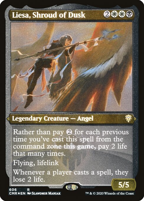 Magic the Gathering Card - Liesa, Shroud of Dusk - MTG Circle