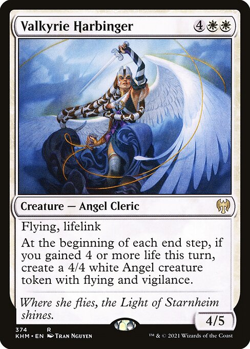 Magic the Gathering Card - Valkyrie Harbinger - MTG Circle