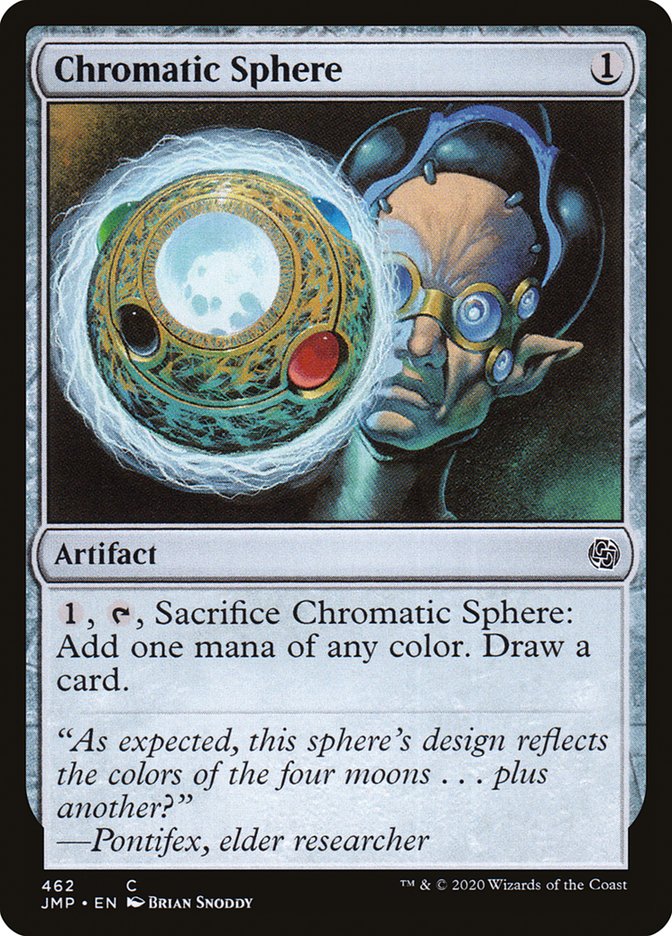 Magic the Gathering Card - Chromatic Sphere - MTG Circle