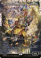 Magic the Gathering Card - Herald of Eternal Dawn - MTG Circle