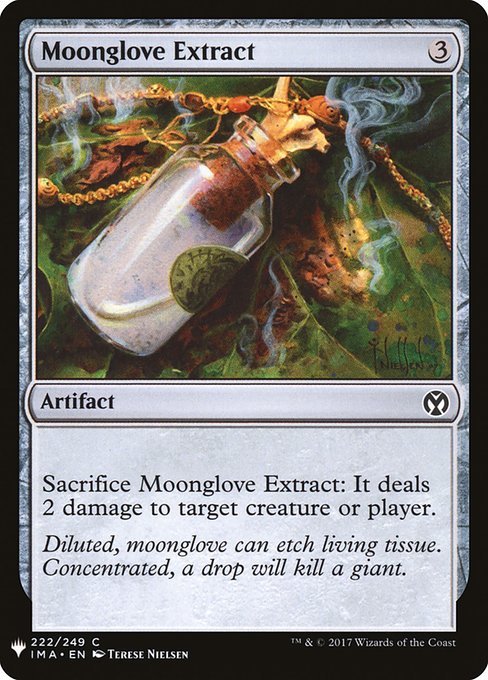 Magic the Gathering Card - Moonglove Extract - MTG Circle