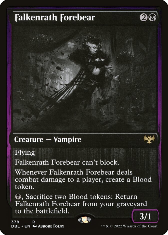 Magic the Gathering Card - Falkenrath Forebear - MTG Circle