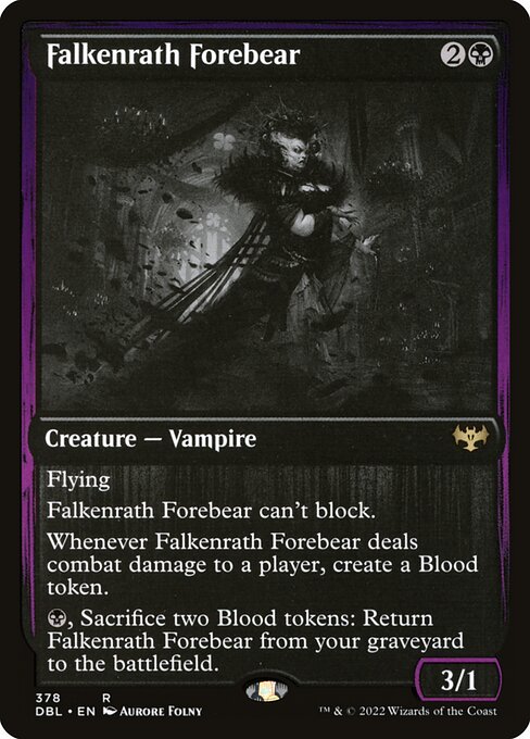 Magic the Gathering Card - Falkenrath Forebear - MTG Circle