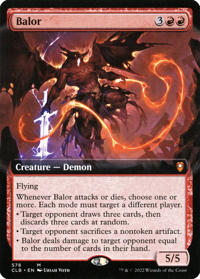 Magic the Gathering Card - Balor - MTG Circle
