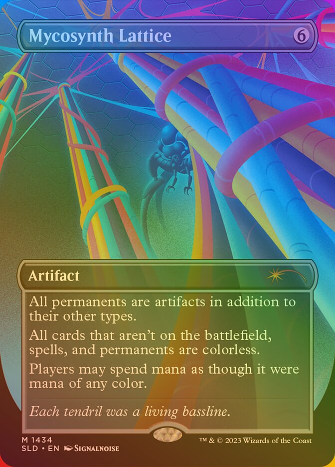 Magic the Gathering Card - Mycosynth Lattice - MTG Circle