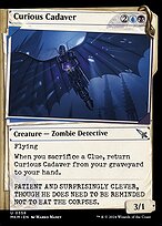 Magic the Gathering Card - Curious Cadaver - MTG Circle