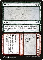 Magic the Gathering Card - Road // Ruin - MTG Circle