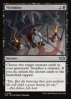 Magic the Gathering Card - Victimize - MTG Circle