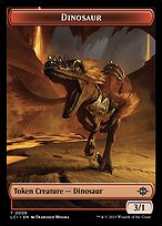 Magic the Gathering Card - Dinosaur - MTG Circle