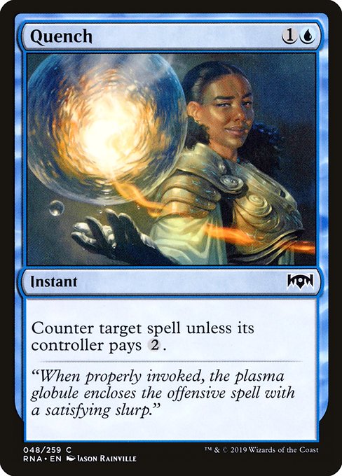 Magic the Gathering Card - Quench - MTG Circle
