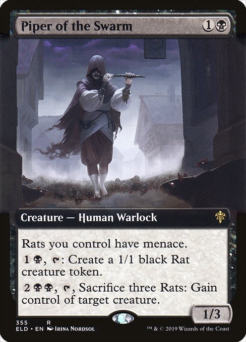 Magic the Gathering Card - Piper of the Swarm - MTG Circle