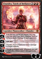 Magic the Gathering Card - Chandra, Torch of Defiance - MTG Circle