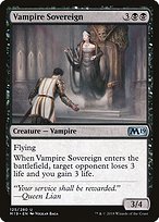 Magic the Gathering Card - Vampire Sovereign - MTG Circle