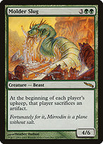 Magic the Gathering Card - Molder Slug - MTG Circle