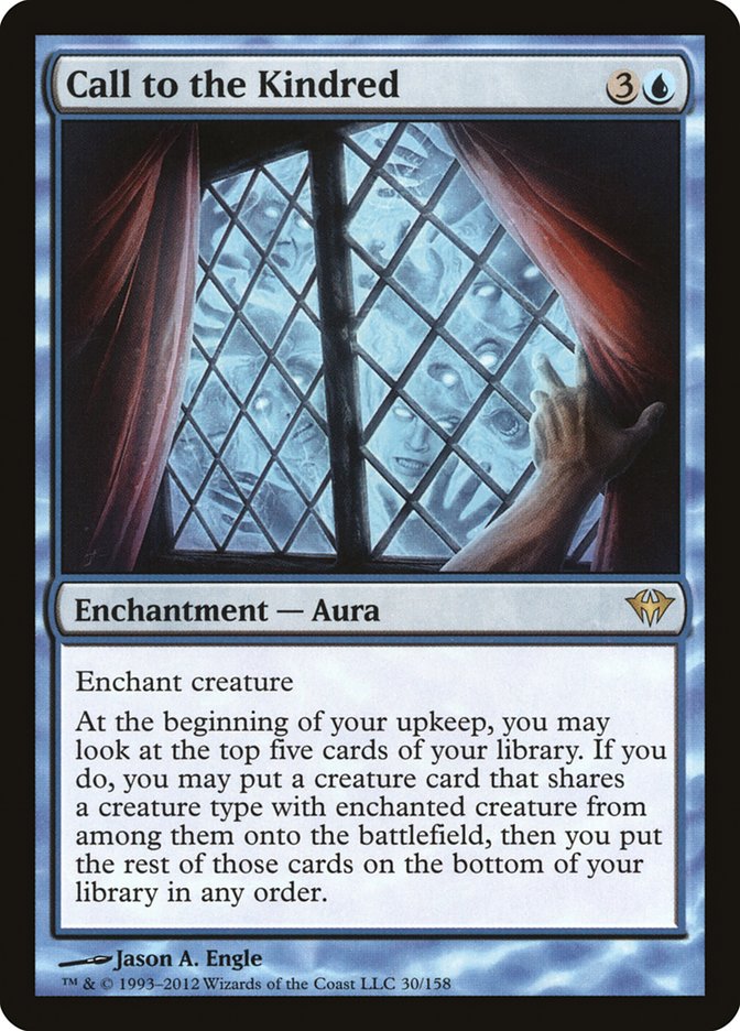 Magic the Gathering Card - Call to the Kindred - MTG Circle