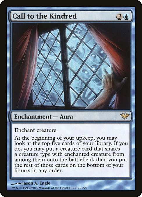 Magic the Gathering Card - Call to the Kindred - MTG Circle
