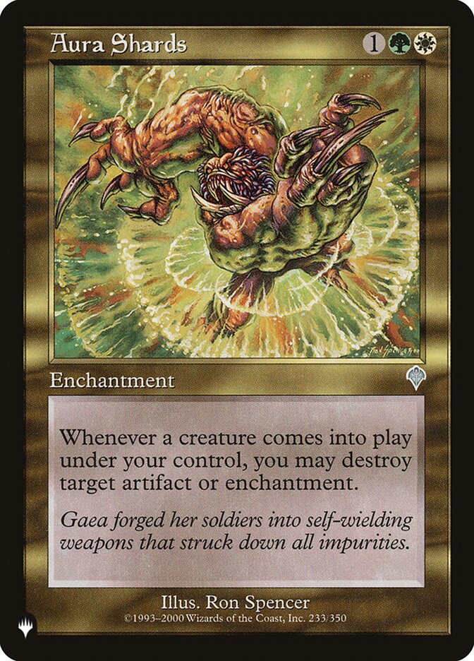 Magic the Gathering Card - Aura Shards - MTG Circle