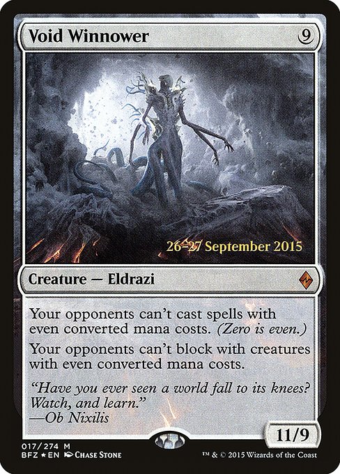 Magic the Gathering Card - Void Winnower - MTG Circle