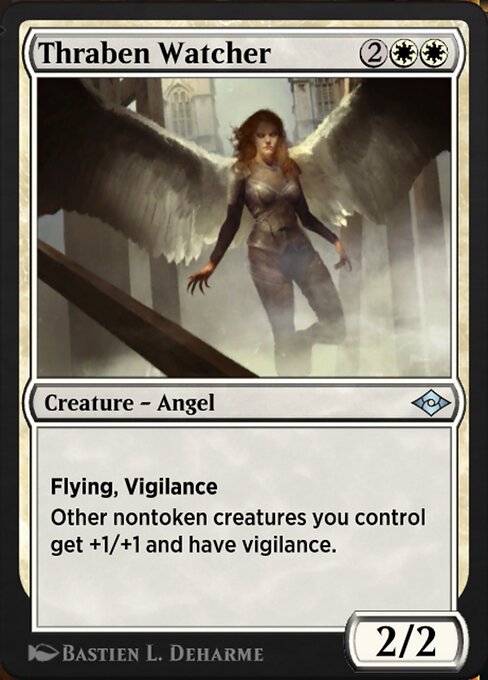 Magic the Gathering Card - Thraben Watcher - MTG Circle