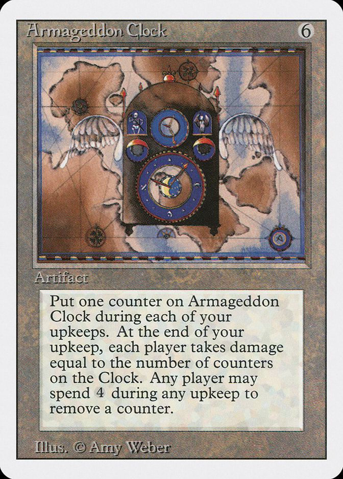 Magic the Gathering Card - Armageddon Clock - MTG Circle