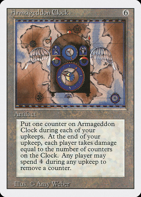 Magic the Gathering Card - Armageddon Clock - MTG Circle
