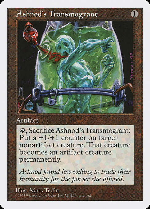 Magic the Gathering Card - Ashnod's Transmogrant - MTG Circle