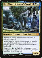 Magic the Gathering Card - Uro, Titan of Nature's Wrath - MTG Circle