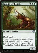 Magic the Gathering Card - Turntimber Basilisk - MTG Circle