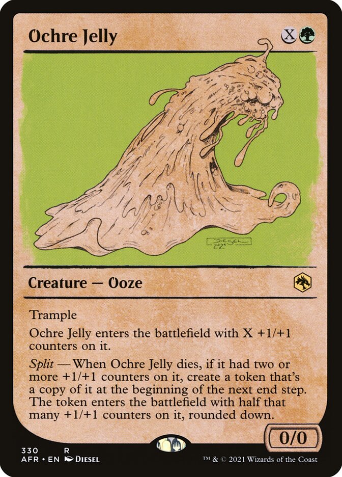 Magic the Gathering Card - Ochre Jelly - MTG Circle