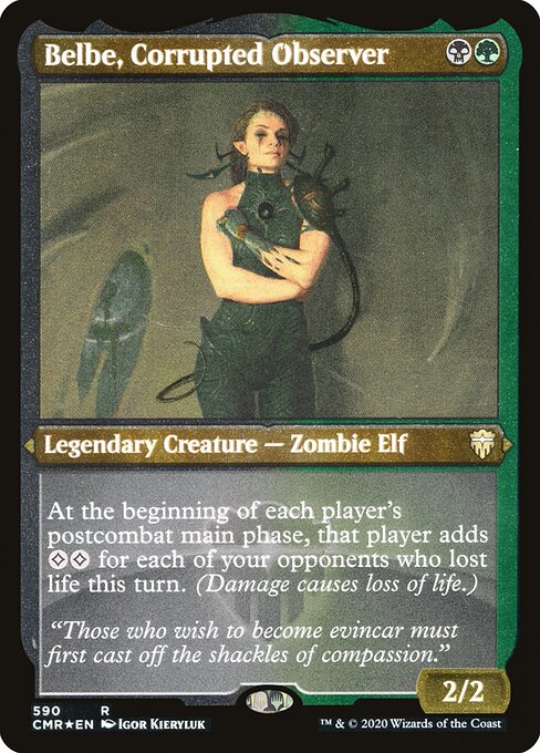 Magic the Gathering Card - Belbe, Corrupted Observer - MTG Circle