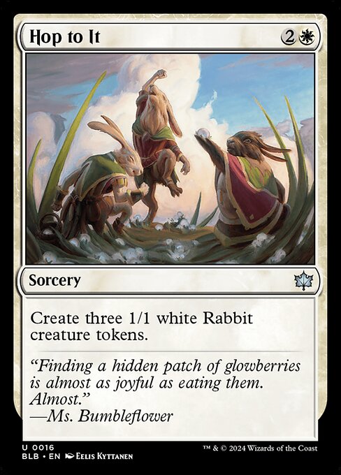 Magic the Gathering Card - Hop to It - MTG Circle