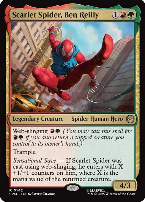 Magic the Gathering Card - Scarlet Spider, Ben Reilly - MTG Circle
