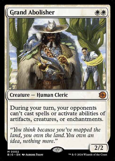 Magic the Gathering Card - Grand Abolisher - MTG Circle