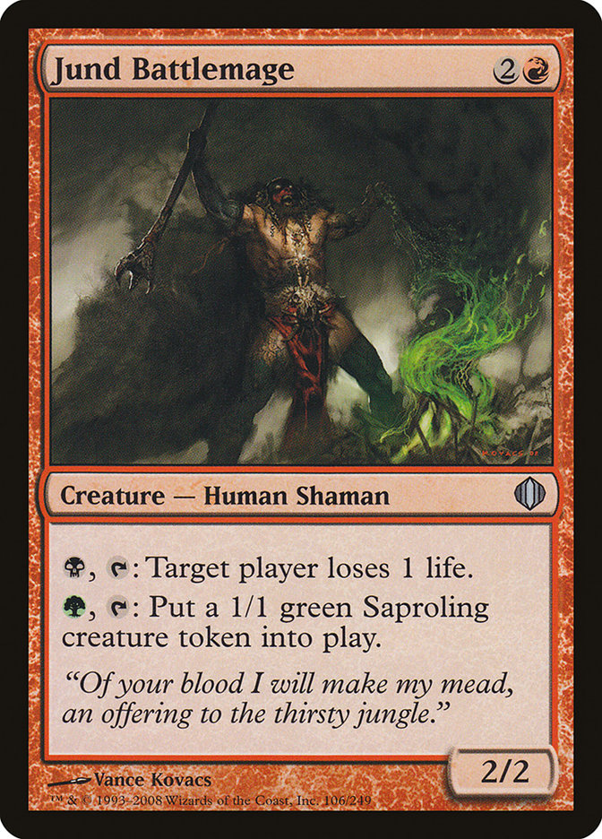 Magic the Gathering Card - Jund Battlemage - MTG Circle