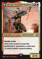 Magic the Gathering Card - Lae'zel, Wrathful Warrior - MTG Circle