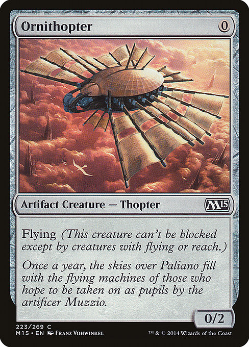 Magic the Gathering Card - Ornithopter - MTG Circle