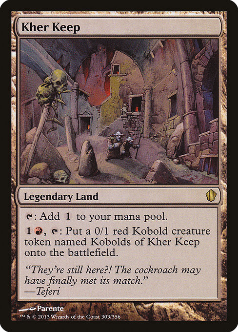 Magic the Gathering Card - Kher Keep - MTG Circle