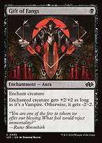 Magic the Gathering Card - Gift of Fangs - MTG Circle