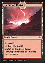 Magic the Gathering Card - Ramunap Ruins - MTG Circle